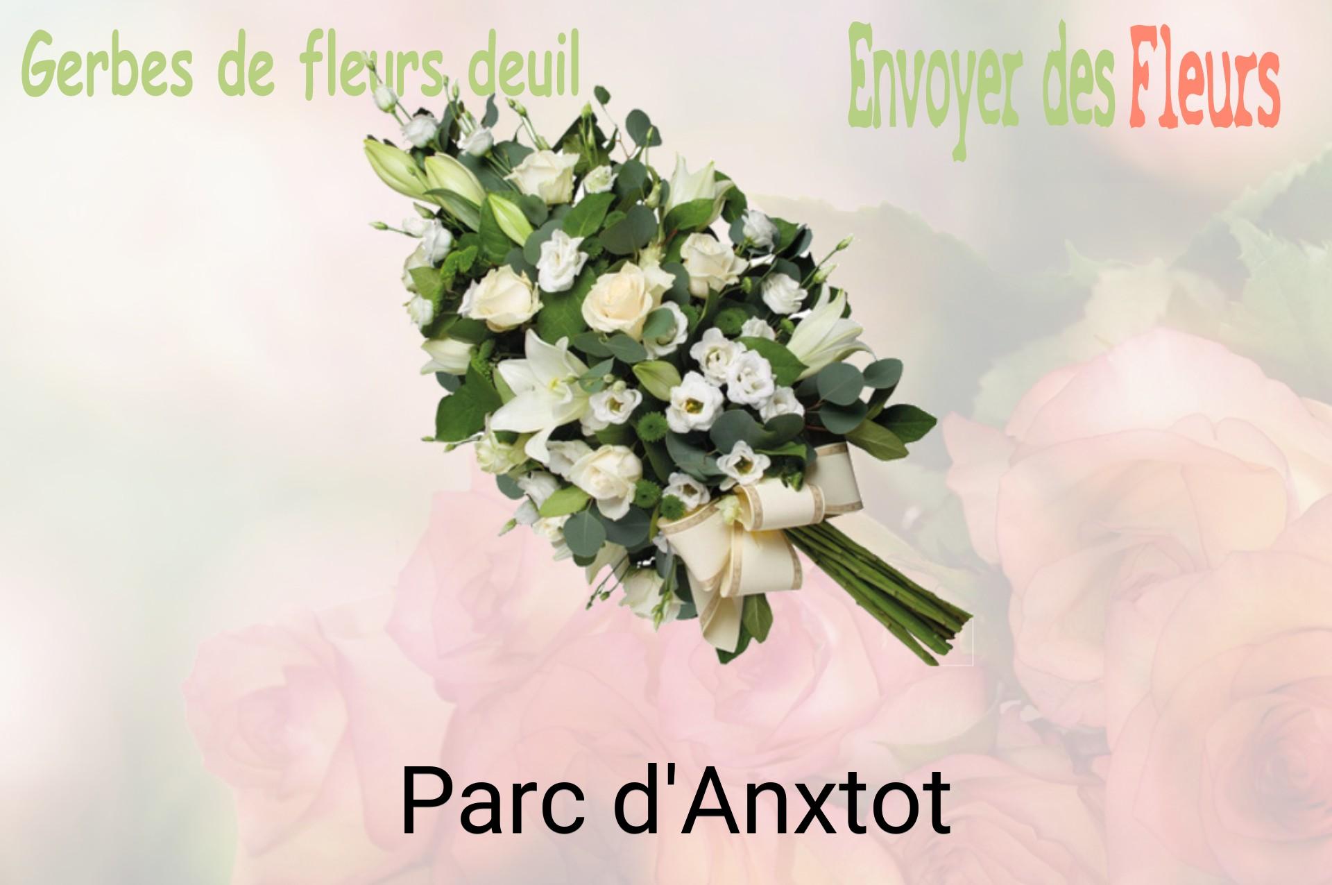 Gerbe de fleurs de deuil livrée à Parc-d'Anxtot